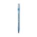 Round Stic Xtra Life Ballpoint Pen Value Pack Stick Medium 1 Mm Blue Ink Translucent Blue Barrel 60/box | Bundle of 10 Boxes