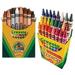 Crayola Multicultural Crayons Assorted Non-Toxic Box of 8 Bundled With a Box of 24 Crayola Crayons