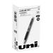 Uni-Ball Rollerball Pens Black PK12 1790922