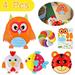 PENGXIANG Art Craft Gift for Kids 10 PCS Paper Plate Art Kit for Girl Boy Toy DIY Animal Art Supply Projects Toddler Creative Activity Children Preschool Classroom Party Game Crafts (Set A)