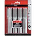 uni-ball Vision Rollerball Pen - Bold Pen Point - 0.7 mm Pen Point Size - Assorted Liquid Ink - 8 / Pack | Bundle of 10 Packs