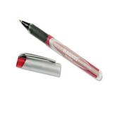 AbilityOne 7520015877785 SKILCRAFT Liquid Magnus Roller Ball Pen Stick Micro 0.5 mm Red Ink Red/Clear Barrel 4/Pack