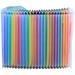 24 Pockets File Folder Rainbow Multi-Layer Folder A4 Letter Size File Organizer