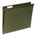 Universal Reinforced Recycled Hanging Folder Ltr Green 25 Folders