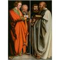 St. Peter & St.John St. Paul & St. Mark Poster Print by Albrecht D rer (18 x 24)