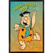 The Flintstones - Yabba Dabba Doo Wall Poster 14.725 x 22.375 Framed