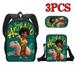 Back to School Gifts - 3PCS Encanto Boy Girl Kids School Book Bags Women Backpack Charm Student Cartoon Figure Anime School Bag Shoulder Bag Pencil Box Set (#15)