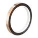 Uxcell Metalized Polyester Film Tape Adhesive Mirror Decor Tape 50mx10mm Rose Gold Tone