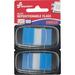 AbilityOne-2PK 7510013152021 Skilcraft Page Flags 1 X 1.75 Blue 50 Flags/Dispenser 2 Dispensers/Pack100/Pack