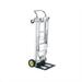 Safco 4050 400 lbs. Capacity 15-1/2 in. x 43 in. x 36 in. Aluminum Hideaway Convertible Truck