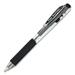 Pentel WOW! Retractable Gel Pen .7mm Trans Barrel Black Ink Dozen K437A