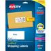 Avery Shipping Labels White 2 x 4 Sure Feed Laser Inkjet 100 Labels (18163) 0.396 lb
