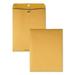 Quality Park Park Ridge Kraft Clasp Envelope 10 x 13 Brown Kraft 100/Box 43097