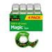 Scotch Magic Tape Invisible 4 Tape Rolls With Dispensers