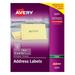 Avery Address Labels for Copiers Permanent Adhesive Clear 1 x 2-13/16 2 310 Labels (5311)