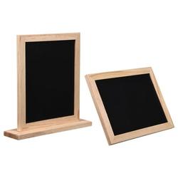 Message Board - Square Blackboard Easel - 4 Pack