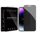 CASELIX iPhone 14 Pro Privacy Screen Protector Privacy Screen iPhone 14 Pro Tempered Glass Anti Spy Private Full Coverage Film Shockproof Anti-Scratch 9H Tempered Glass