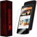 Skinomi Carbon Fiber Black Phone Skin+Screen Protector Cover for Google Nexus 5