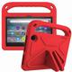 Decase Amazon Fire 7 Tablet 12th Gen 2022 Case Cute with Stand for Kids Light Weight EVA Rugged Shockproof Heavy Duty Kids Friendly Full Cover for Fire 7 2022 Red