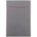 JAM 6 x 9 Open End Envelopes Dark Grey 25/Pack