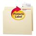 Seal And View File Folder Label Protector Clear Laminate 3-1/2x1-11/16 100/pack | Bundle of 2 Packs