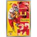 NFL Kansas City Chiefs - Travis Kelce 22 Wall Poster 22.375 x 34 Framed