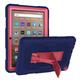 Allytech Fire HD 8 Case 10th Generation Fire HD 8 Plus Case Protection Drop Proof Kickstand [Without Screen Protector] Kids Friendly Cover Case for Amazon Kindle Fire HD 8 10th Gen Navyblue/Rose