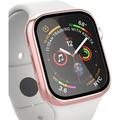 Apple Watch Case Series 3/2/1 for 38mm with Built-in Tempered Glass Screen Protector (All Watch Series) Guard Bumper Full coverage Cover for Apple Watch Case Color Rose Gold