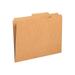 Smead 10776 Kraft File Folder 2/5 Cut Right Two-Ply Top Tab Letter Brown 100/Box