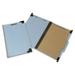 753001 Legal Size Hanging File Folder - 4 Section Light Blue