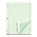 Tops Engineering Computation Notepad 8.5 X 11 Graph Ruled Green Tint 100 Sheets/Pad (Top 35500) (Other)