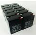 SPS Brand 6V 8.5 Ah Replacement Battery (SG0685T1) for GS Battery PE6EX2 (24 pack)