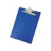 Saunders 21602 Plastic Antimicrobial Clipboard 1 Capacity Holds 8-1/2w x 12h Blue