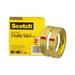 Double-Sided Tape 3 Core 0.75 x 36 yds Clear 2/Pack