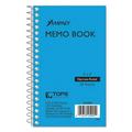 Ampad Memo Books Narrow Rule Randomly Assorted Covers 5 x 3 50 Sheets