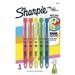 Sharpie Liquid Highlighter Chisel Tip Highlighters Assorted Colors 5 Count