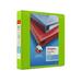 Staples Heavy-Duty 1.5 3-Ring View Binder Chartreuse (24676-US) 56320-CC/24676