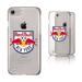 New York Red Bulls RED BULLS Insignia Clear Case for iPhone 8 / 7 / 6