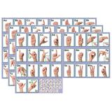 North Star Teacher Resource American Sign Language Alphabet Bulletin Board Set 3 Sets