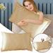 phonesoap solid color silk pillowcase silk no zipper envelope pillow pillow cover pillow cases standard size cotton i