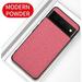 Ultra Thin Case for Google Pixel 6 5G Android Phone (6.4-Inch) - Plastic/Silicone/Fabric Composite Case Slim Fit Lightweight Scratch Resistant Cell Phone Cover Sleeve (Pink)