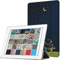 DuraSafe Cases for iPad 2nd Gen / 3rd Gen / 4th Gen - 9.7 Inch Slimline Series Lightweight Protective Cover with Dual Angle Stand & Clear PC Back Shell - Night Sky