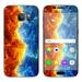 Skin Decal For Samsung Galaxy S7 / Fire And Ice