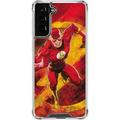 Skinit DC Comics Ripped Flash Galaxy S22 Plus Clear Case