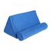 Multi-Angle Soft Pillow for ipads Phone Pillow Lap Stand Tablet Stand Universal ipad Tablet Reading Stand Pillow Holder for ipads Tablets EReaders Smartphones Books Magazine (Blue)