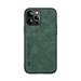 Decase for iPhone 13 Pro Max 6.7 Inch Ultra Thin High Quality TPU PU Leather Case Internal Car Magnetic Attraction Luxurious Touch Anti-Drop Cover Case Green