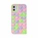 Fidget Toys Phone Case Pop It Phone Case Silicone Soft Protective Case Pressure & Anxiety Relief Sensory Gadget Mobile Phone Protective Shellï¼ˆiPhone 12ï¼‰ Camouflage Green