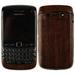 Skinomi Phone Skin Dark Wood Cover+Screen Protector for BlackBerry Bold 9790