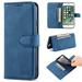 Wallet Case for iPhone 8 Plus/iPhone 7 Plus(5.5 inch) Allytech Premium PU Leather Kickstand Card Slots Magnetic Clasp Shockproof Anti-Drop TPU Bumper Case for iPhone 7 Plus/8 Plus Blue