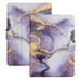 UUCOVERS Kindle Paperwhite Case 11th Generation 2021 Premium PU Leather Marble Pattern Auto Wake/Sleep Drop Proof Anti-Scratch Folding Stand Cover Case for 6.8 Kindle Paperwhite 2021 Purple Marble